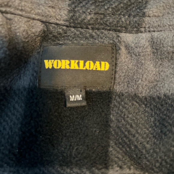 Workload mens quilted polar jacket - Picture 4 of 4